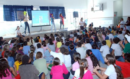 Palestra para crianças aborda alimentação saudável